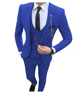 costume mariage homme bleu roi - Achat en ligne