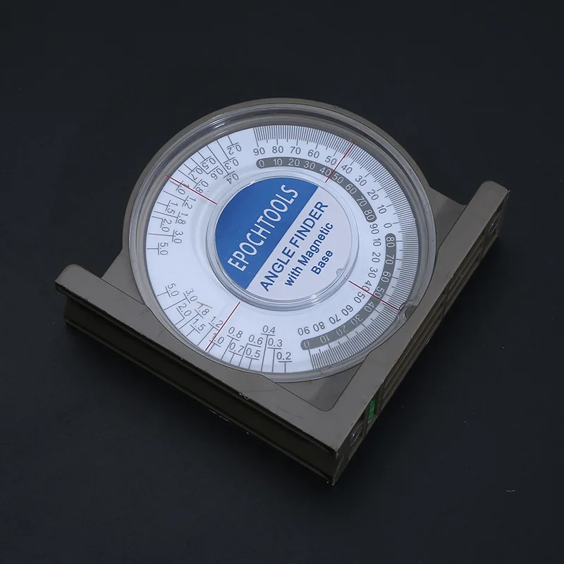 

Multi-functional Angle Meter High Precision Declinometer Magnetic Horizontal Ruler Tile Feet Clinometer Angle Slope Ruler