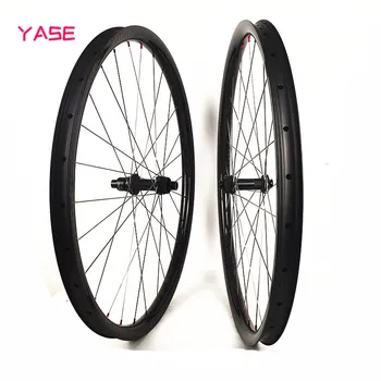 

titanium alloy spokes mtb carbon wheelset 27.5er race hookless 27.4x23mm tubeless DT 180S boost 110x15 148x12 Disc Brake Wheels
