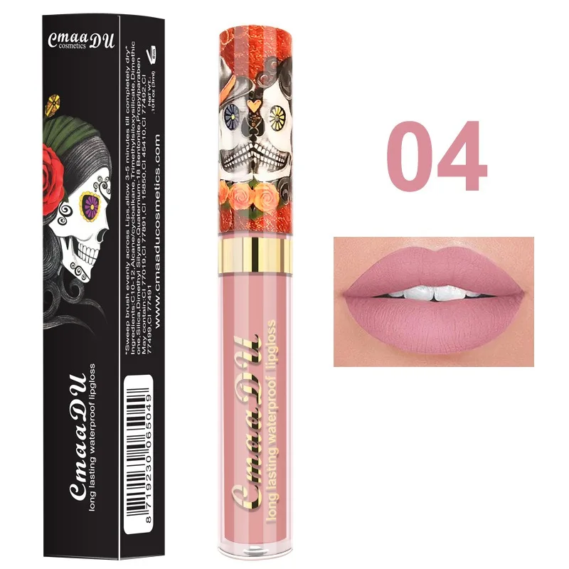 6 Colors Waterproof Lipstick Non-Stick Cup Lip Gloss Matte Lips Makeup Long Lasting Lipstick Liquid Pencil 6 Colors Waterproof Lipstick Non-Stick Cup Lip Gloss Matte Lips Makeup Long Lasting Lipstick Liquid Pencil
