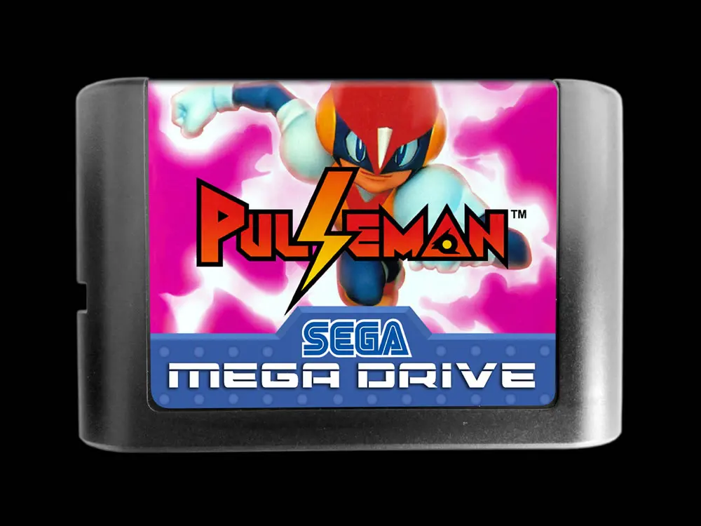 MD игра: Pulseman(Европа PAL версия! Английский язык