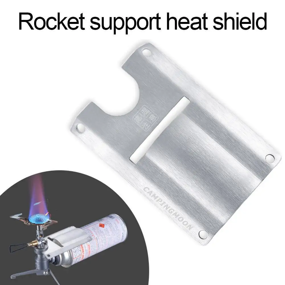 Rocket Bracket Heat Gases Stoves Thermal Baffle Board For Separate Transfer Hiking Picnic | Спорт и развлечения