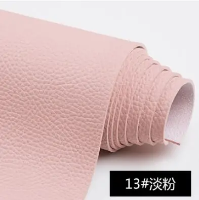 1pc 50x138cm Solid Color PU synthetic leather fabric for DIY Sofa, luggage, shoes，bag material - Цвет: 13