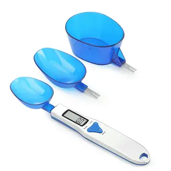 

Digital Scale Spoon LCD Display Kitchen Scale 500g/0.1g with 3 Weighing Spoon