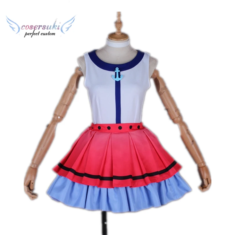 Lovelive Солнечный свет Aqours следующий сверкающий над радугой вы Ватанабе Косплей морской костюм на Хэллоуин и Рождество Костюм