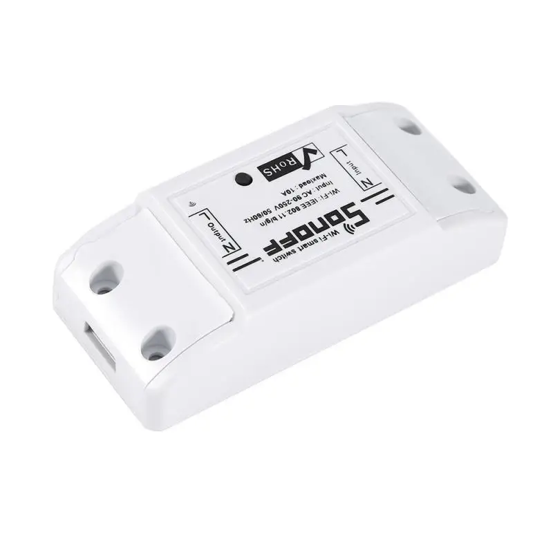 Sonoff Basic R2 Wifi DIY умный беспроводной пульт дистанционного управления Domotica светильник-контроллер умный модуль для работы с Alexa Google Home eWeLink