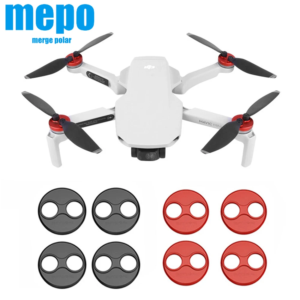 Red YRMJK Aluminium Motor Cover Motor for DJI Mavic Mini//Mavic Mini 2 Drone 4pcs Motor Covers Dustproof Waterproof Protective Cover