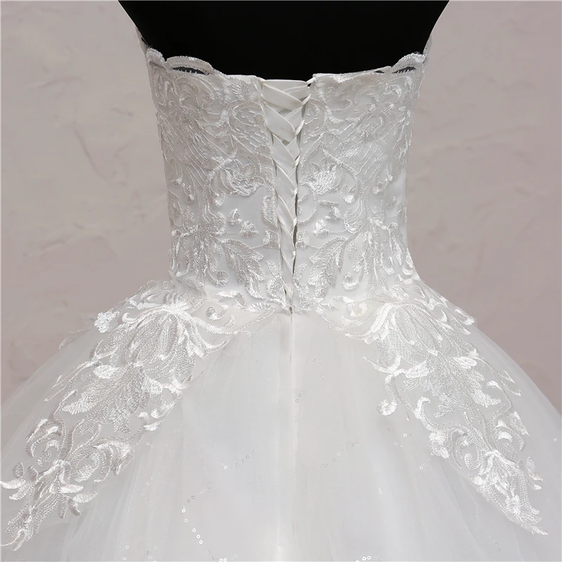 HPYFNSH Новое модное свадебное платье в африканском стиле без бретелек Vestido De Noiva с длинным шлейфом, кружевные свадебные платья с вышивкой, большие размеры C