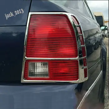 

Car modification Car accessories Chrome rear tail light lamp cover trim 2 pcs forVolkswagen Passat B5 2000-2006