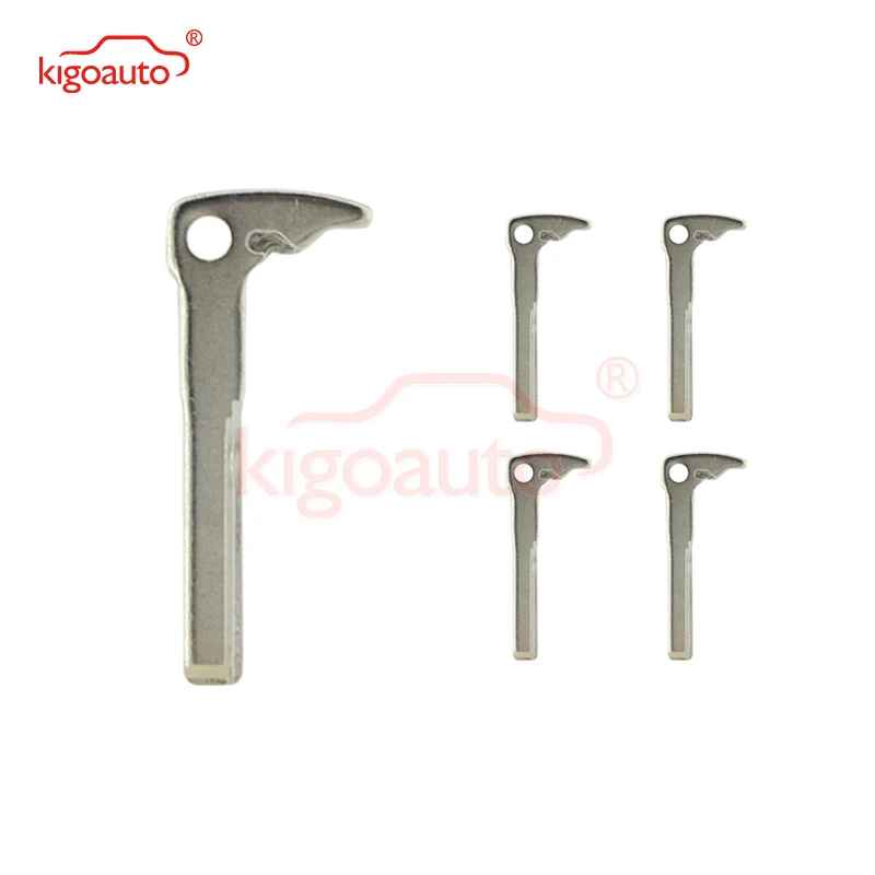 Kigoauto 5pcs For Mercedes Benz replacement smart key blade