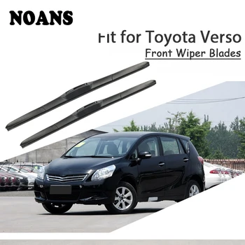 

NOANS Car Wiper Blade For Toyota Verso 2013 2012 2011 2010 2009-2002 Auto Front Windshield Original Cleaning Strips Accessorie