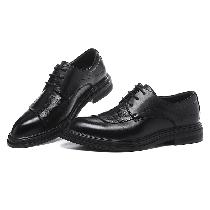 Официальная мужская обувь на плоской подошве; повседневная мужская обувь в британском стиле; мужские оксфорды в деловом стиле; обувь для свадебного торжества