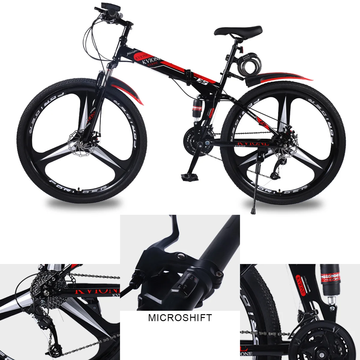 Perfect KVIONE E9 Mountain Bike 29 Inches 27 Speed for Men Women MTB Road Bicycle with High-carbon Steel Folding Bike Boys Bike 4 Perfect KVIONE E9 Mountain Bike 29 Inches 27 Speed for Men Women MTB Road Bicycle with High-carbon Steel Folding Bike Boys Bike 4