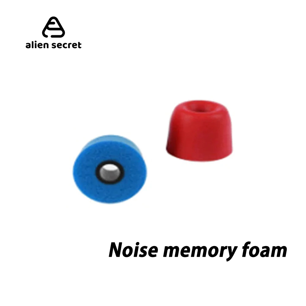 Alien Secret-almohadillas para las orejas de espuma viscoelástica, almohadillas para las orejas de alta calidad, aislantes de ruido, 1 par, 2 uds.