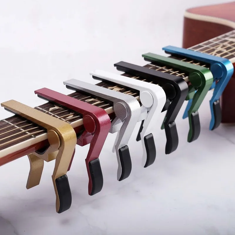 Classic Guitar Capo Acoustic Quick-Change-Clamp Metal Universal Aluminium-Alloy for Key
