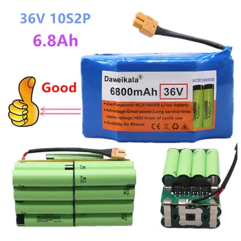 

New 100% Original 36v 6.8ah lithium battery 10s2p 36v battery 6800mAh lithium ion pack 42V 6800mah scooter twist car battery