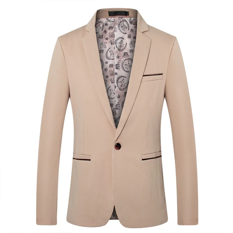 Men's Fashion Brand Blazer British Style Casual/Business Slim Fit Suit Jacket Male Blazers Young Men Jacket Coats Plus Size 5XL Men's Fashion Brand Blazer British Style Casual/Business Slim Fit Suit Jacket Male Blazers Young Men Jacket Coats Plus Size 5XL