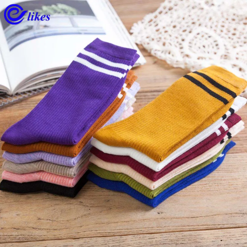 Женские хлопковые носки, 3 пар/лот, новые, удобные, дышащие, прочные, высокого качества, модные, стильные женские носки