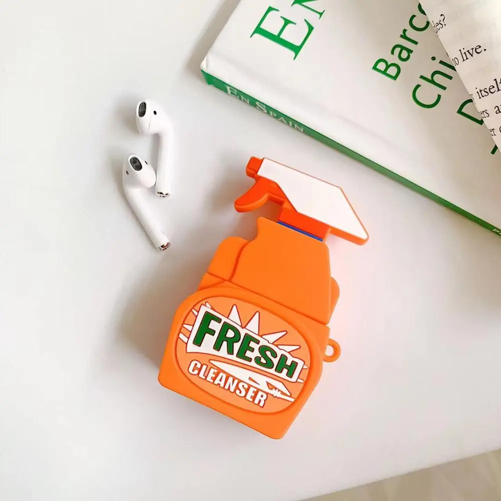 Для airpods Pro Чехол свежий моющее средство стиральный Мягкий силиконовый чехол для Apple Airpods 1/2/3 крышка Беспроводной Bluetooth наушники чехол
