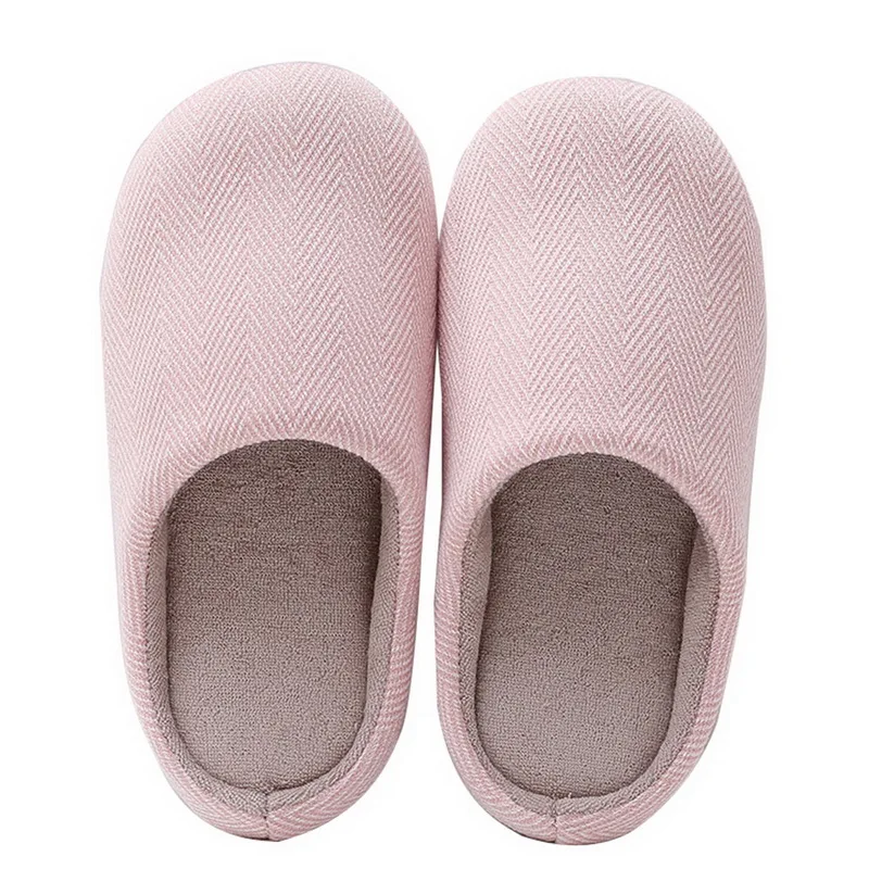

Oeak Women Home Slippers 2019 Slip On Solid Unisex Warm Soft Slippers Comfortable Fluffy Fur House Slippers Warm Non-slip Shoes