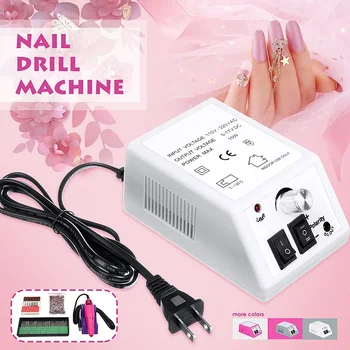 

Electric Nail Drill Bits Manicure Set 20000RPM Grinding Mill Cutters Gel Cuticle Remover Nail File Kit Nail Art Pedicure Machine