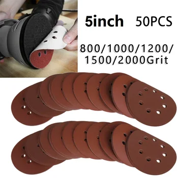 

8-Hole Sandpaper Sanding Disc Hook and Loop Aluminum oxide High quality