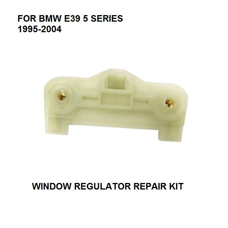 

1x METAL SLIDER FOR BMW E39 5 SERIES / 5 ER TOURING 1995-2004 WINDOW REPAIR KIT REAR LEFT RIGHT NEW PLASTIC CLIPS