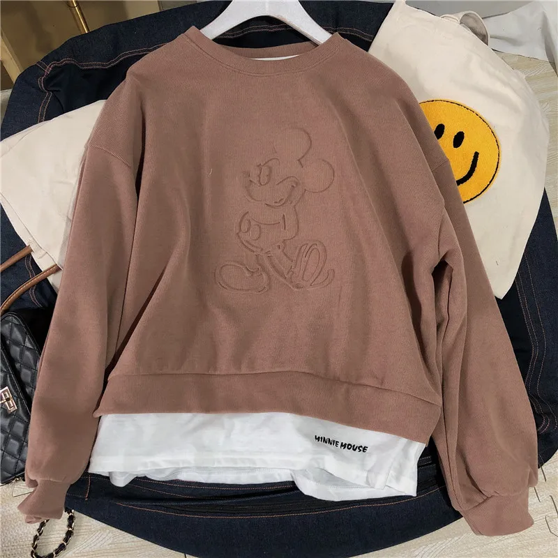 Женские толстовки, толстовка, ropa mujer sudadera mujer, черный, розовый, негабаритный, kawaii, корейский, Розовый, harajuku, одежда, пот, a capuche femme