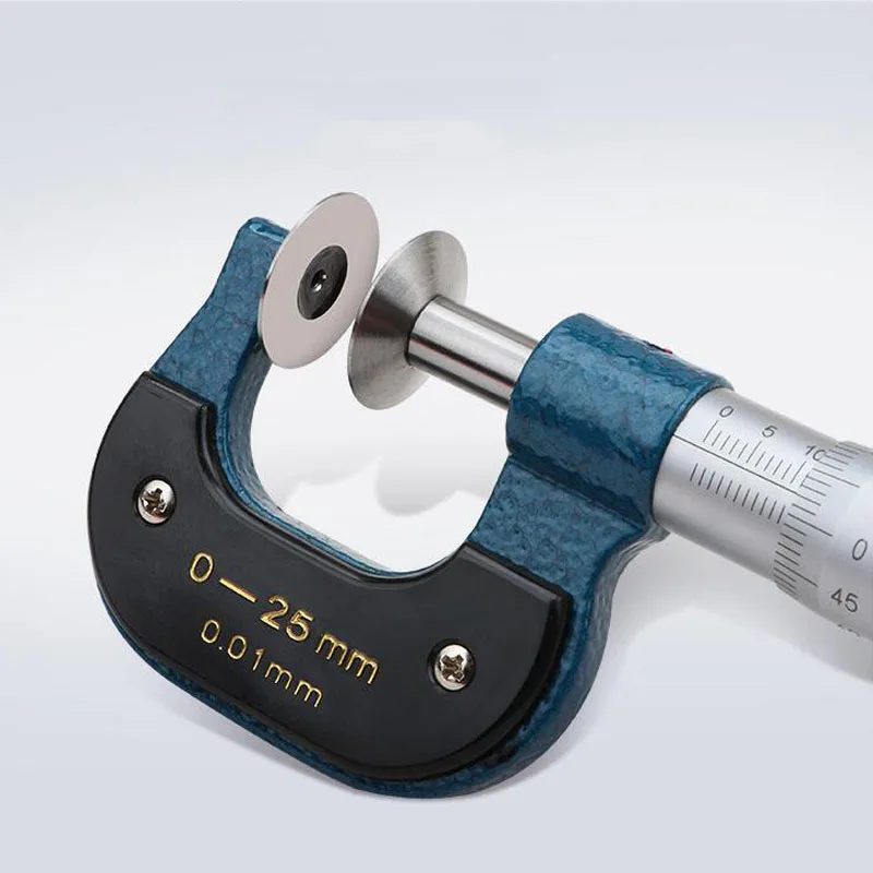 

Laser Scale Outer Diameter Micrometer 0.001mm Gauge Common Law Micrometer Measurement Caliper Micrometer Measuring Instrument