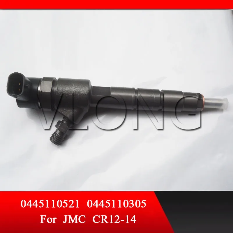 

0445110521 Common Rail Injector Assy 0 445 110 521 Auto Engine Diesel Fuel Injection Nozzle 0445 110 521 for Kobelco JMC 4JB1 TC