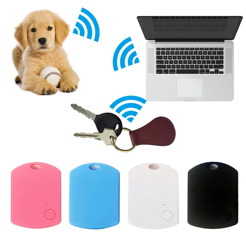 

Pets Smart Mini GPS Tracker Anti-Lost Waterproof Bluetooth Tracer For Pet Dog Cat Keys Wallet Bag Kids Trackers Finder Equipment