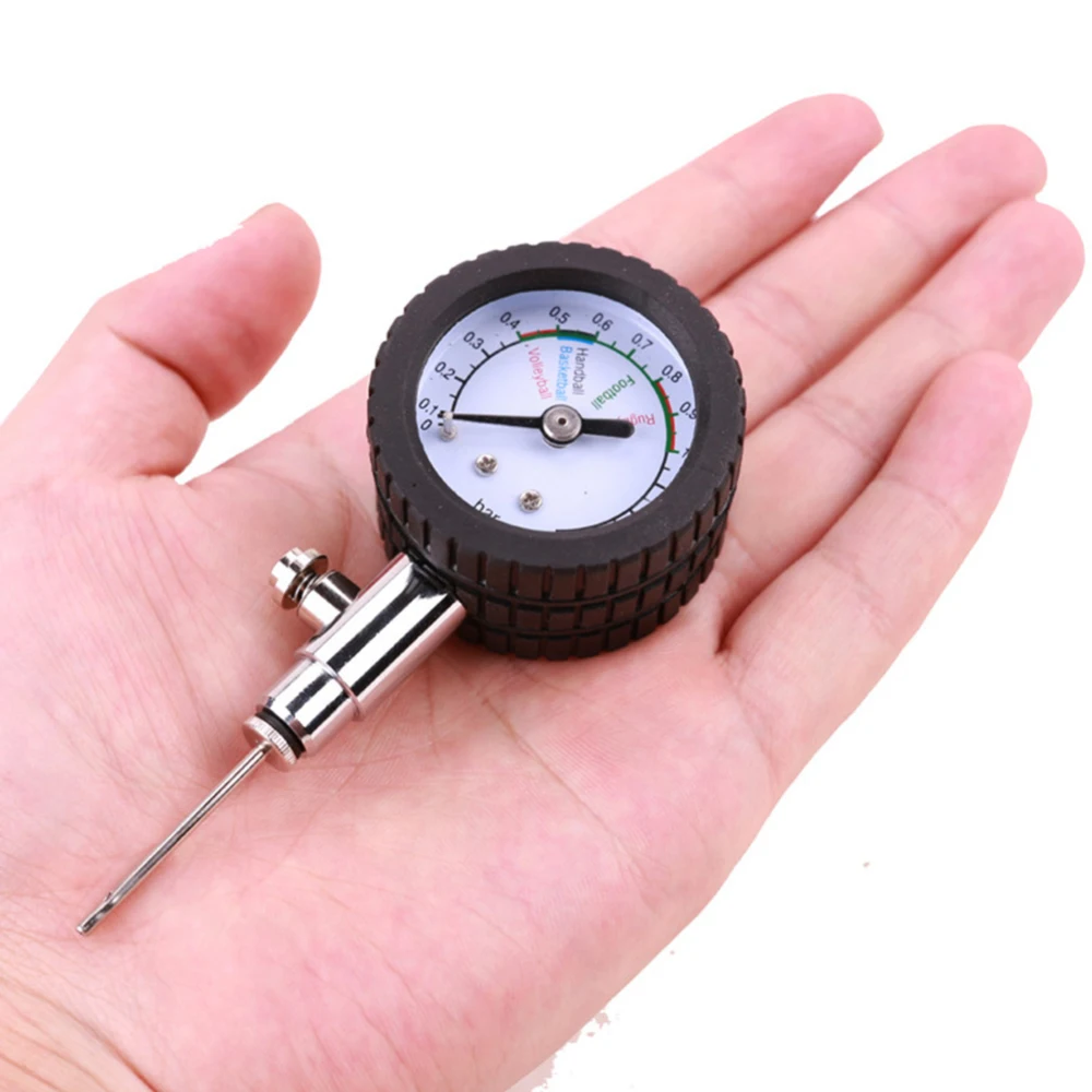 Basketball Football Volleyball Accesoories Sports Equipment Air Pressure Gauge Barometer Tool