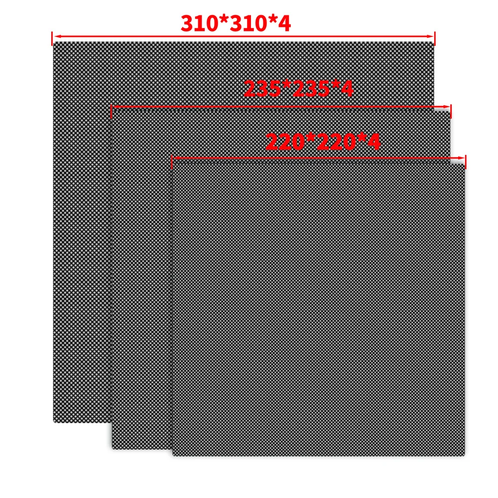 Стеклянная плита Ultrabase 220*220/235*235/310*310 мм для принтера Sapphire pro CR10 Ender 3 V2 5|Детали и