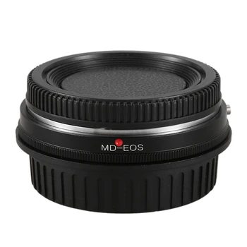 

RISE-NEWYI Lens Mount Adapter Ring for Minolta MD Lens to Fit for Canon EOS EF Camera Focus Infinity Lens Adapter Ring with Corr