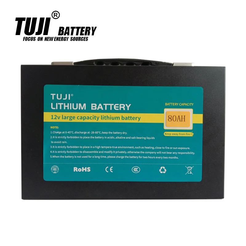

The Large Capacity Rechargeable 12V 80AH Lithium lon battery pack For hunting lamp xenon Fishing Lamp USE