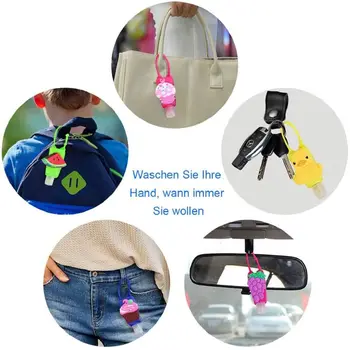 

Portable Silicone Travel Bottles Set Leak-proof Refillable Empty Travel Bottles 28GA