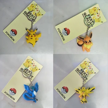 

Pokemon Go Keychain Cosplay Prop Pikachu Eevee Keychain Key Ring Pendant Jewelry