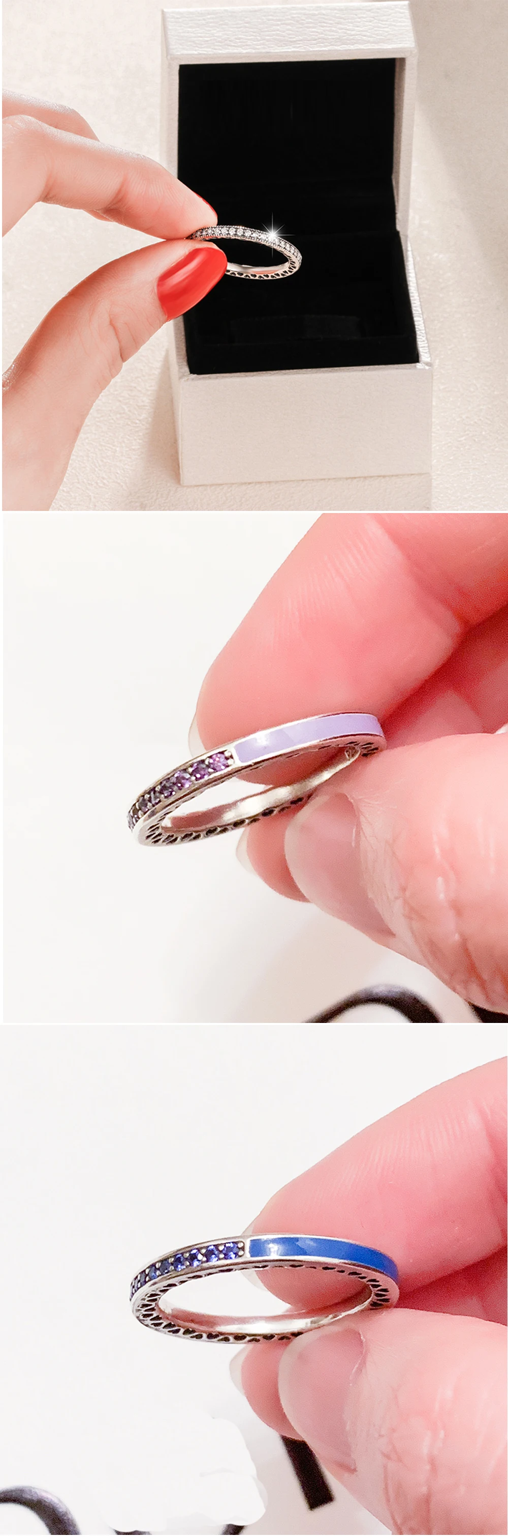 LISM 925 пробы, серебряное кольцо, подарок для пары,, высокое качество, 1: 1, сделай сам, модное, роскошное, ювелирное изделие, вечерние, свадебные