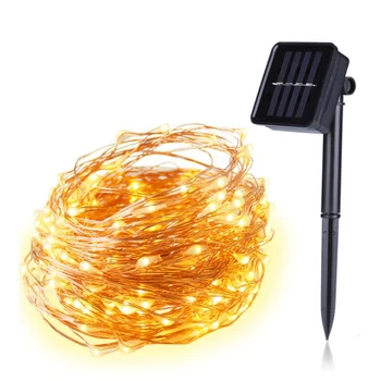 

10m/20m LED Outdoor Solar Lamp LEDs String Lights Garden Waterproof Lights