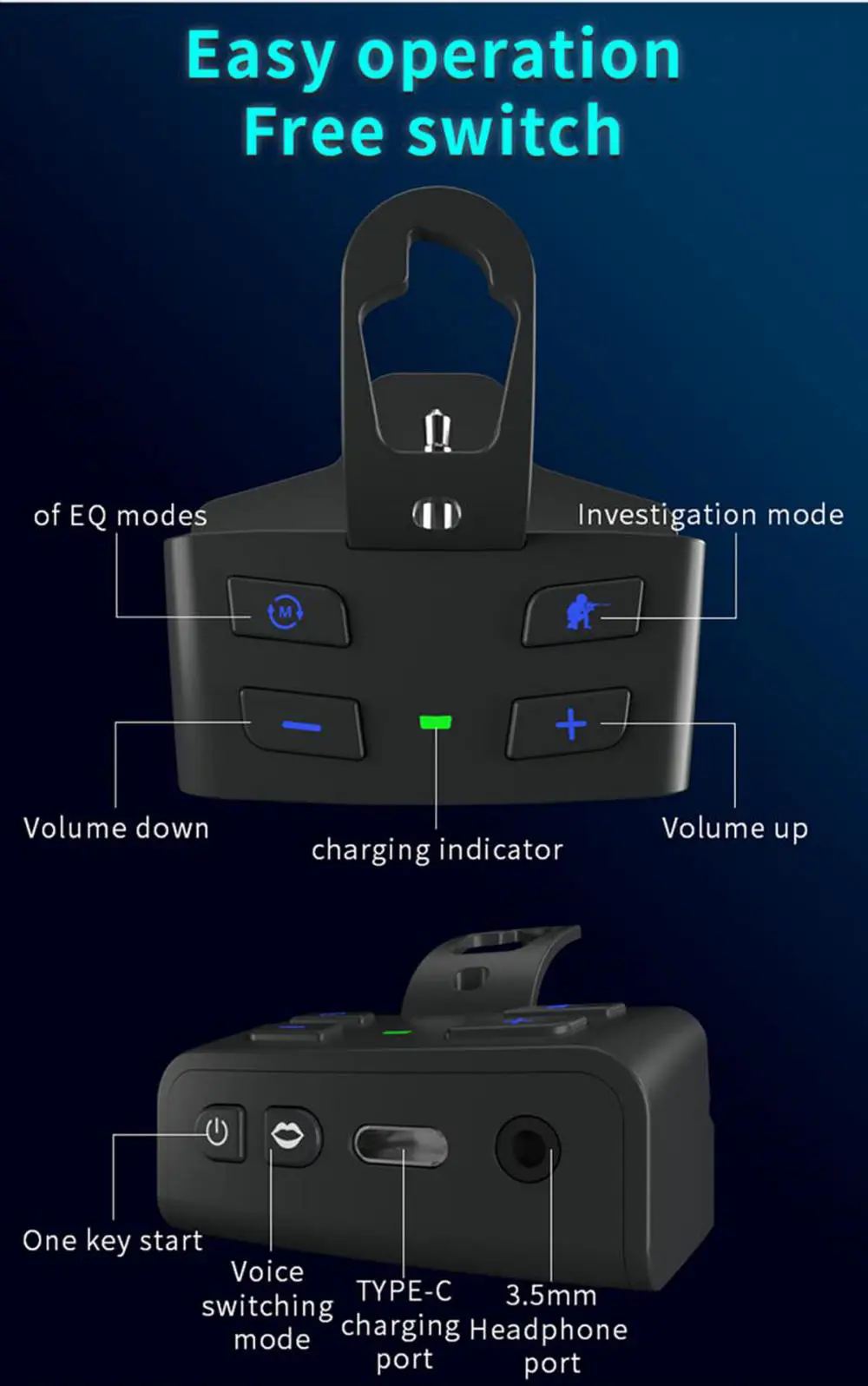 Konverter Headphone Stereo 