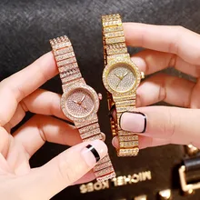 Роскошные женские часы с кристаллами и бриллиантами, женские наручные часы, модные кварцевые женские часы-браслет, женские часы, Relogio Reloj Mujer