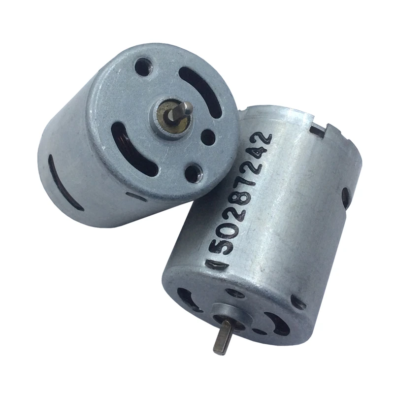 2 шт. DC 370 Мини Микро Мотор 1 5-5V 5200rpm высокоскоростной Электрический микро мотор для