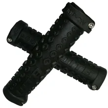 Зажим-на черно-белые с рисунком двойные твердые Грипсы на руль велосипеда горные велосипедные фитинги BA-0022