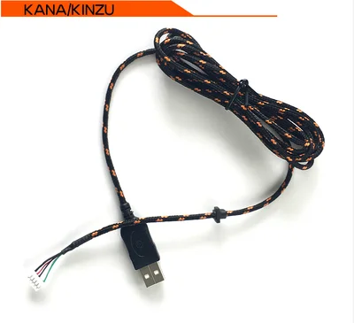 1 шт. usb кабель для мыши SteelSeries RAW / KINZU Sensei XAI Raw kana fnatic MLG|Компьютерные кабели и