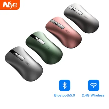 

2.4G Wireless Mouse Bluetooth Mouse 4 Button 1600 DPI Silent Ergonomic Rechargeable Mini Mouse USB Optical Mice For PC laptop