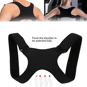 

Women Men Posture Corrector Body Brace Humpback Lumbar Shoulder Support Belt Anti-Humpback Orthotics Adult Back Correction Fixed