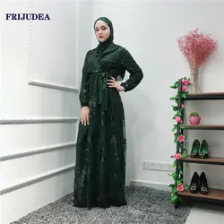 FRIJUDEA женское мусульманское платье абайя Дубай халат Rrab Исламская одежда Caftan вечерние платья для женщин