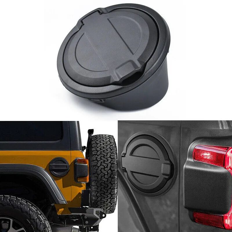 Крышка бензобака для топливной двери, крышка бензобака для Jeep Wrangler JL, 2 двери, 4 двери,,, сахарный сплав+ ABS, автомобильная газовая крышка