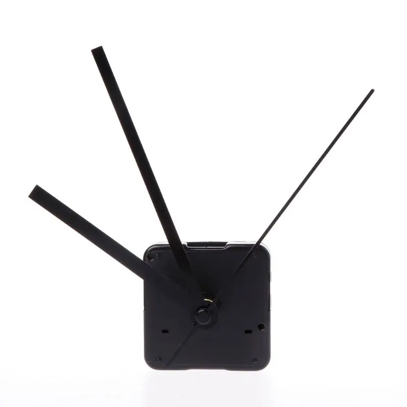 DIY Quartz Clock Movement Mechanism Non Ticking DIY Wall Clock Mechanisms with Hands Set for Repair Parts Replacement 