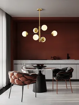 

chandelier ceiling luminaire suspendu design lamp cocina accesorio lampes suspendues nordic decoration home ventilador de techo